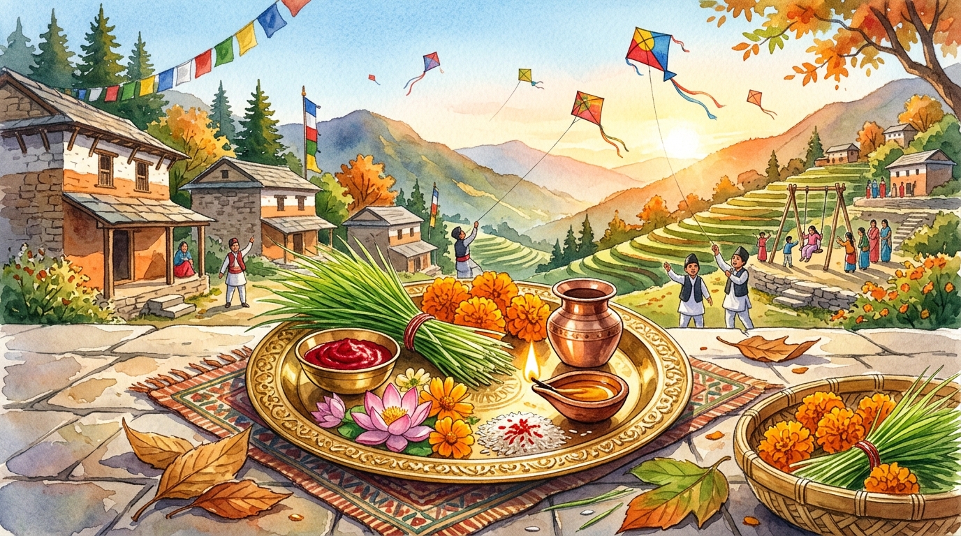 Dashain 2083 Festival Artwork